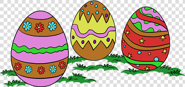 How To Draw Easter Eggs   Draw Easter Eggs  HD Png DownloadTransparent PNG