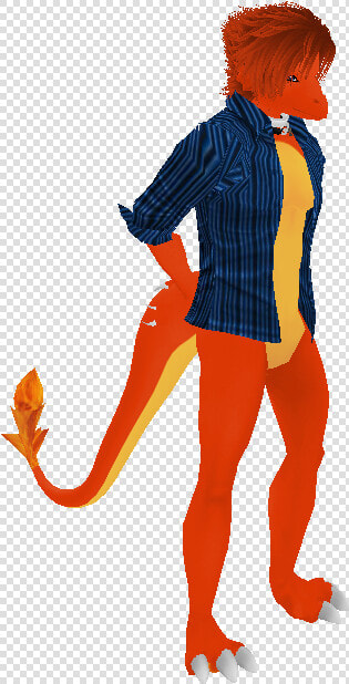 Zazuban   Charmeleon   Illustration  HD Png DownloadTransparent PNG