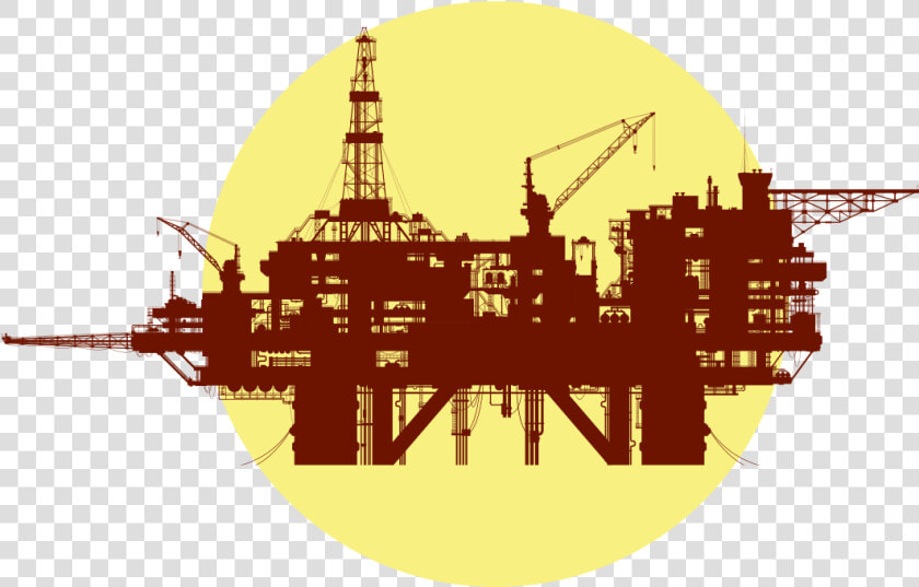 Oil Drilling Sea Platform  HD Png DownloadTransparent PNG