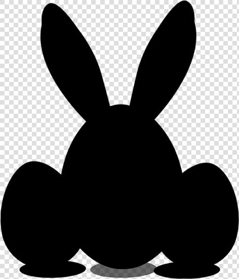 Domestic Rabbit Hare Clip Art Pattern Silhouette   Domestic Rabbit  HD Png DownloadTransparent PNG