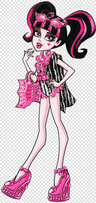 Monster High Revived Characters   Draculaura Monster High Characters  HD Png DownloadTransparent PNG