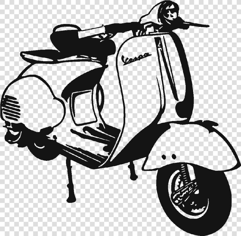 Moped   Vespa Png  Transparent PngTransparent PNG