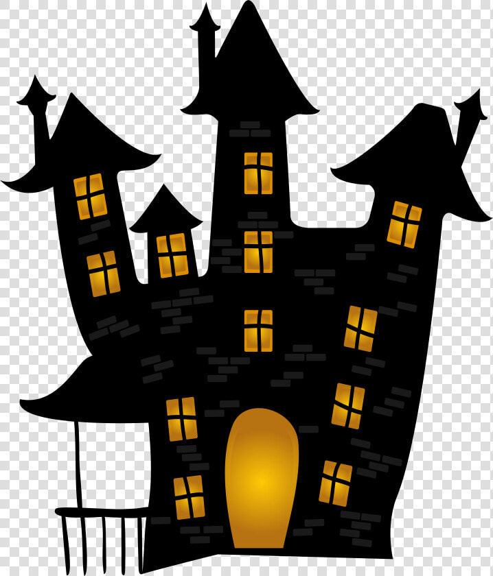 Halloween Png Creepy   Cartoon Halloween Haunted House  Transparent PngTransparent PNG