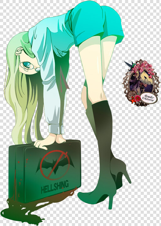 Hellsing Integra Hellsing  HD Png DownloadTransparent PNG