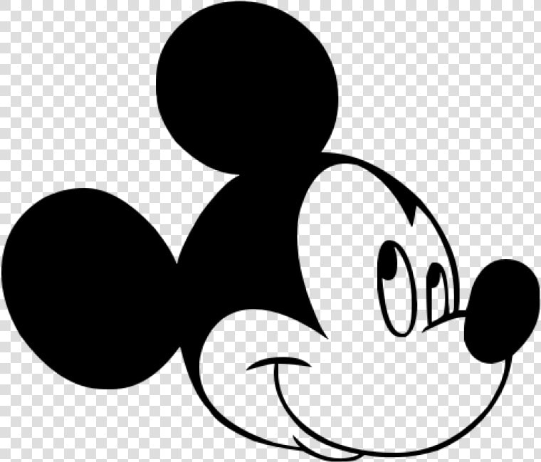 Mickey Mouse Head Png Image   Mickey Mouse Clipart Black And White  Transparent PngTransparent PNG