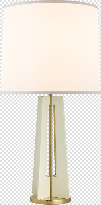 Silhouette Straight Table Lamp In China White And Soft   Lampshade  HD Png DownloadTransparent PNG