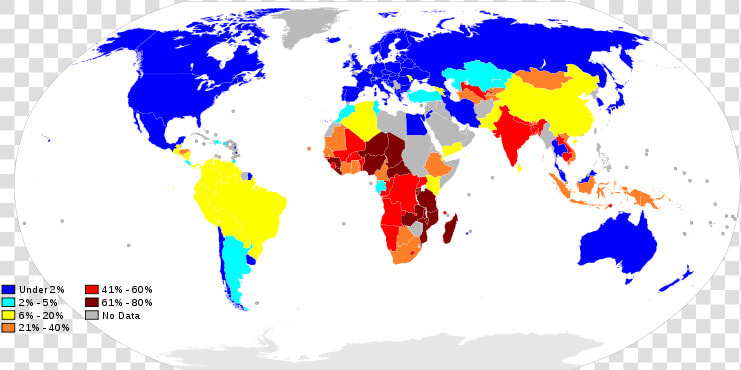 The Need For Heed   Mapa De La Pobreza  HD Png DownloadTransparent PNG