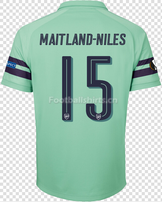 Arsenal Ainsley Maitland niles 15 Uefa Europa Third  HD Png DownloadTransparent PNG