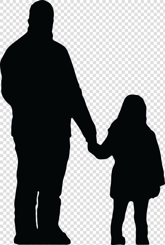 Transparent Silhouette Man Png   Father And Daughter Emotional  Png DownloadTransparent PNG