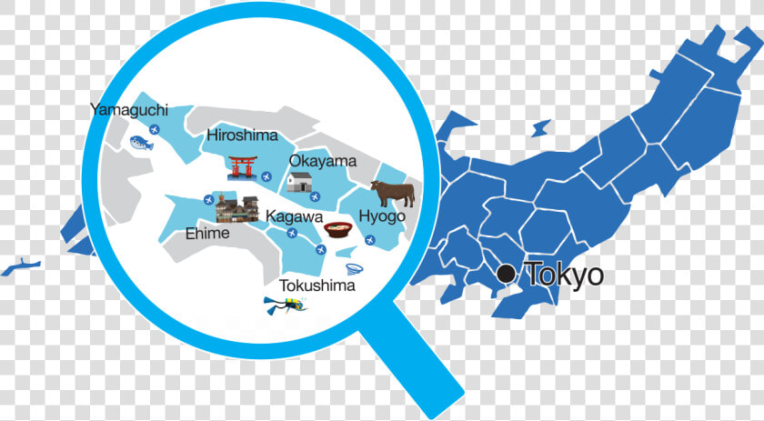 Japan S Sparkling Inland Sea   Setouchi Islands Japan Map  HD Png DownloadTransparent PNG