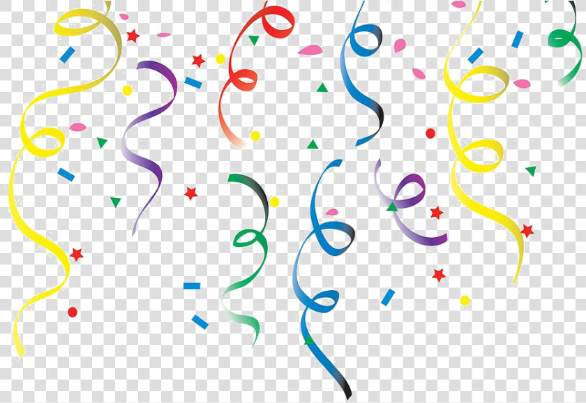 Streamer Png Image Free Download   Confetti Clip Art  Transparent PngTransparent PNG