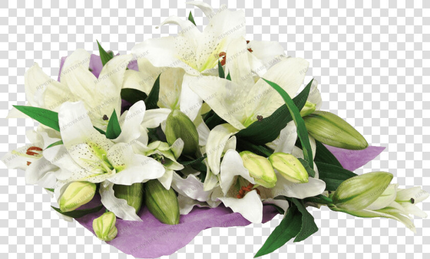 Lilies Bouquet   Lily  HD Png DownloadTransparent PNG