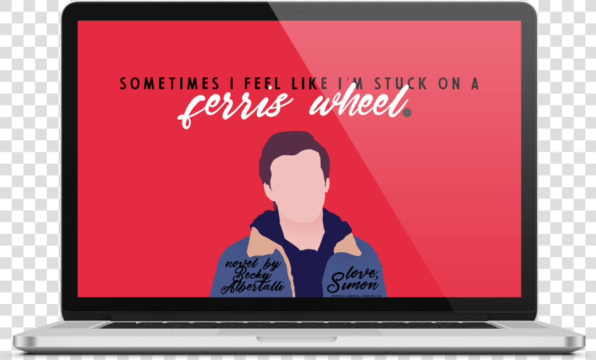 Love Simon Vs The Homo Sapiens Agenda Ferris Wheel   Love Simon Sometimes I Feel Like Im Stuck On A Ferris  HD Png DownloadTransparent PNG