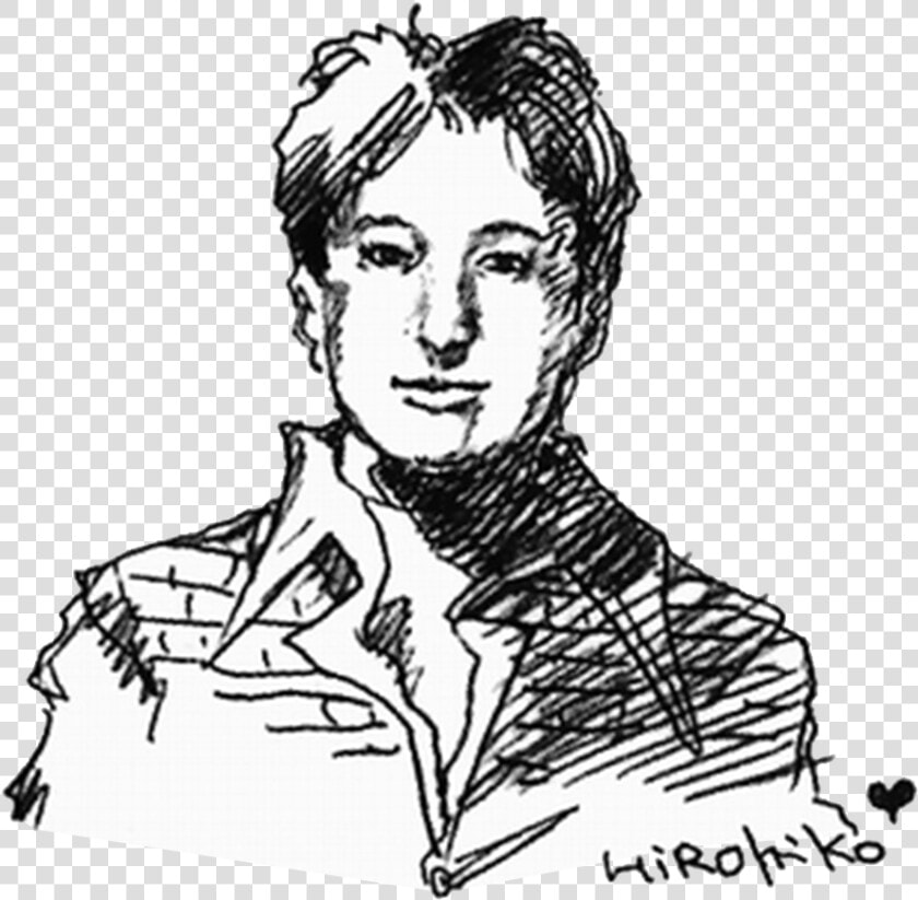 Hirohiko Araki Draws Himself  HD Png DownloadTransparent PNG