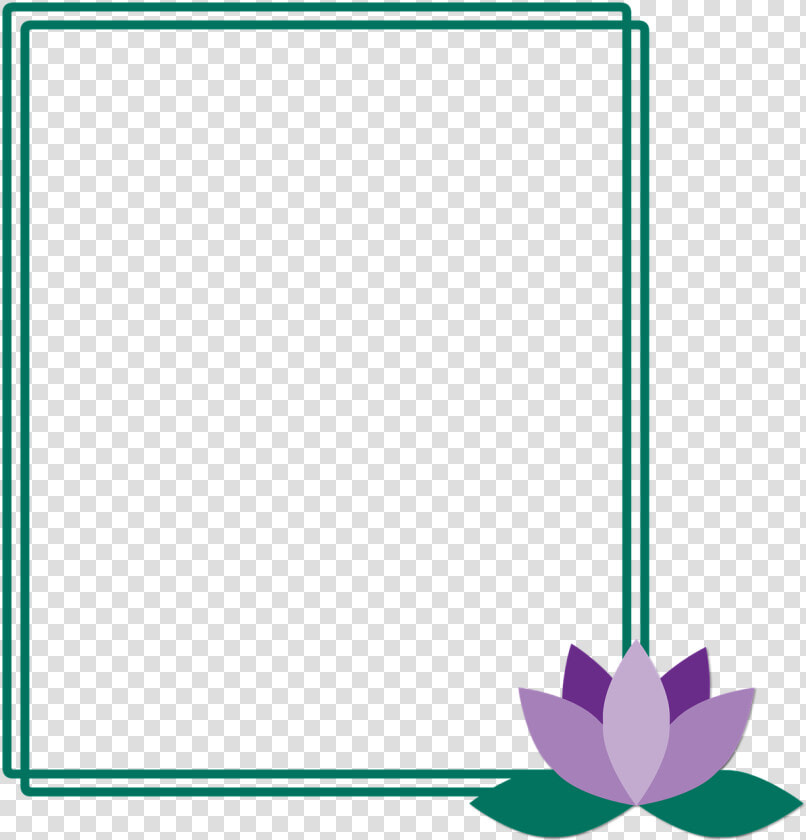 Lotus Flower Images Clipart   Lotus Frame Png Hd  Transparent PngTransparent PNG