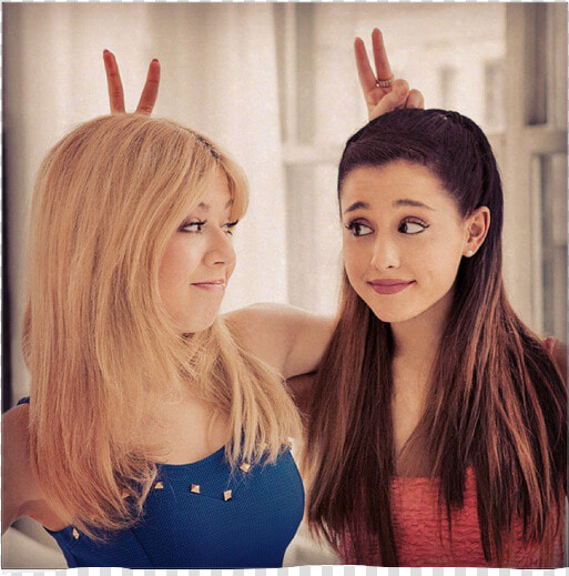 Jennette Mccurdy Ariana Grande Silly  HD Png DownloadTransparent PNG