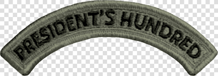 Us Army And Air Force Presidents 100 Cloth Tab   Presidents 100 Tab Army  HD Png DownloadTransparent PNG