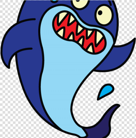 Drawn Shark Baby Shark   Number Baby Shark Clipart  HD Png DownloadTransparent PNG