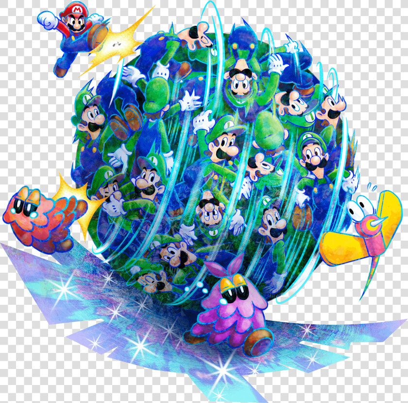 Mario  amp  Luigi Dream Team Power  HD Png DownloadTransparent PNG