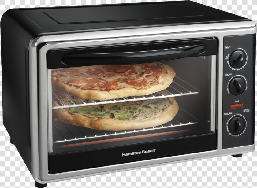 Black Microwave Oven Png Image   Hamilton Beach Countertop Oven  Transparent PngTransparent PNG