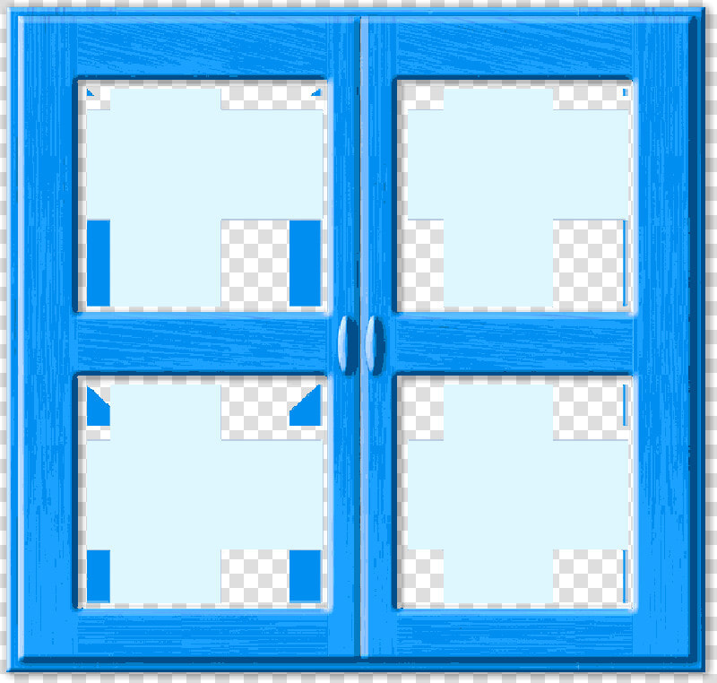 Transparent Wooden Window Frame Png   Blue Window Frames Transparent  Png DownloadTransparent PNG