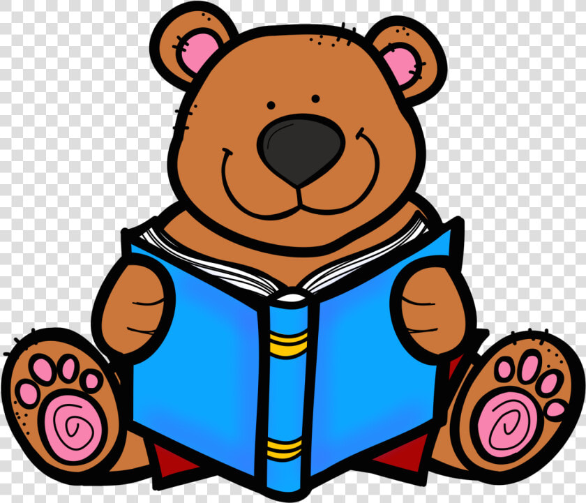 Reading Clipart Bear Reading Clipart   Animal Reading Clipart  HD Png DownloadTransparent PNG