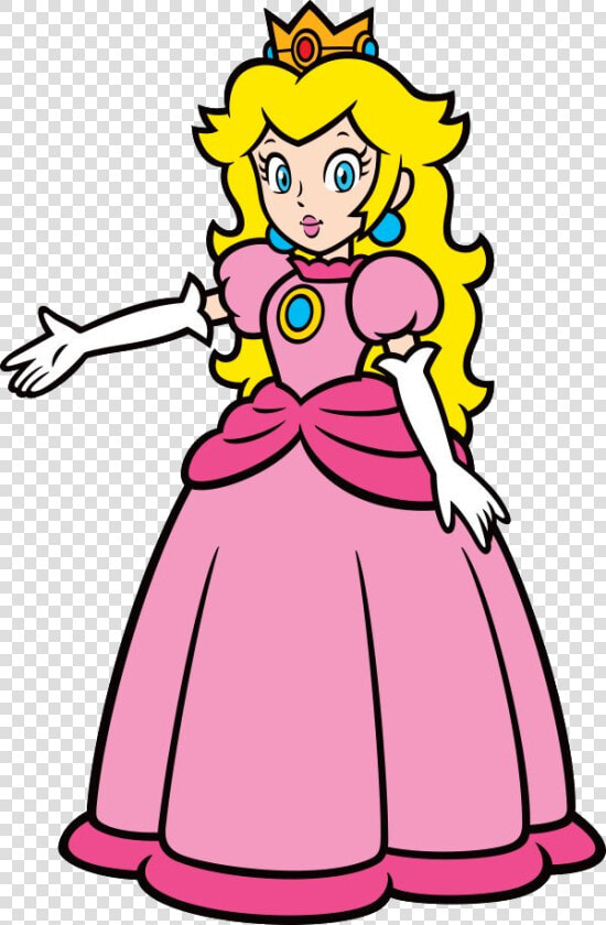 Princess Peach Clipart   Princess Peach 2d Artwork  HD Png DownloadTransparent PNG