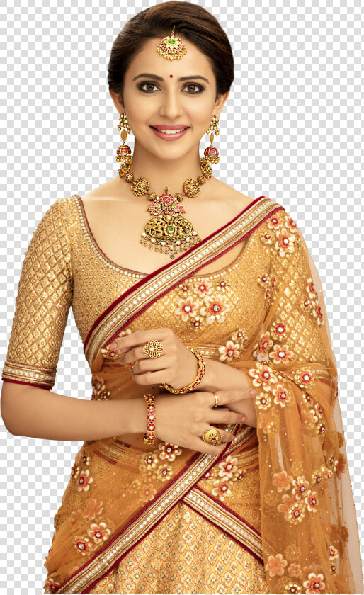 Simple Bridal Jewellery   Jewellery Temple Designs  HD Png DownloadTransparent PNG