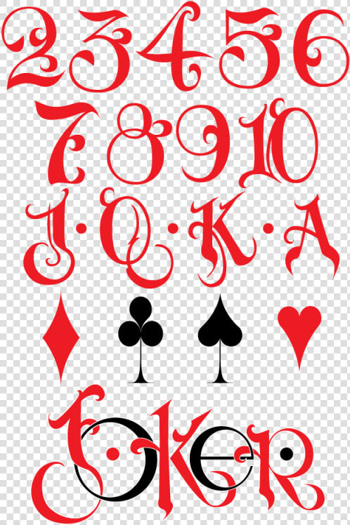 Princess Bride Playing Card Deck Suit   Lettering Poker Card Font  HD Png DownloadTransparent PNG