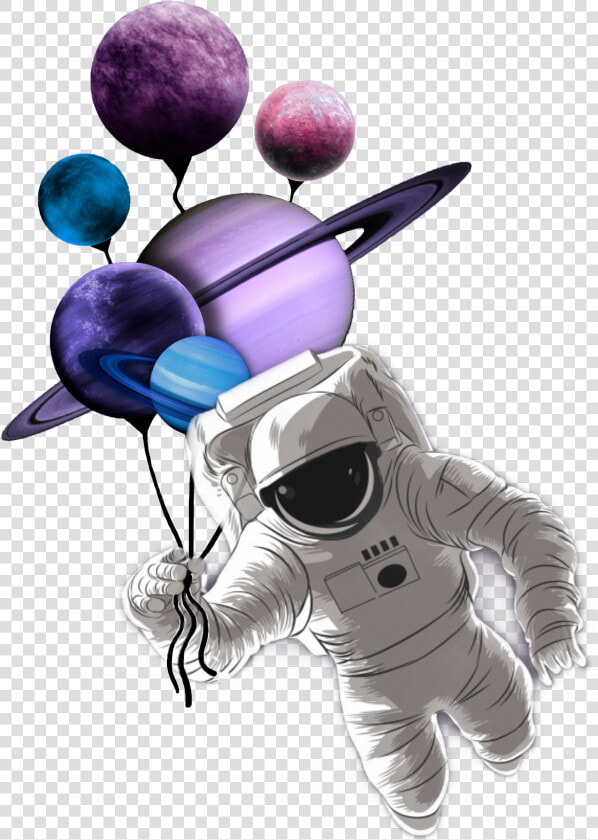  freetoedit  planets  astronaut   Planets Balloon Clipart Png  Transparent PngTransparent PNG