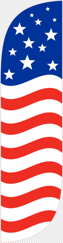 5ft American Flag Old Glory 1 Feather Flag Red White   Koinobori  HD Png DownloadTransparent PNG