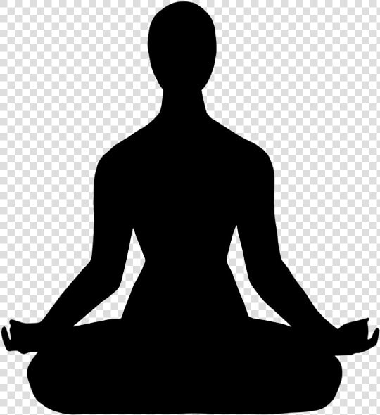 Buddhist Meditation Buddhism Silhouette Clip Art   Meditation Clipart  HD Png DownloadTransparent PNG