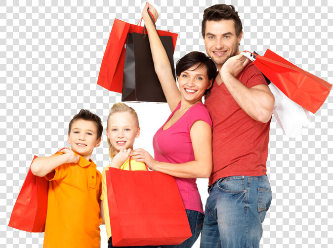 Familia feliz1   Family Shopping Images Free Download  HD Png DownloadTransparent PNG