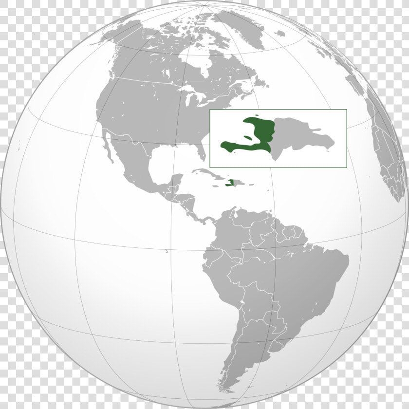 Dominican Republic Map Globe  HD Png DownloadTransparent PNG