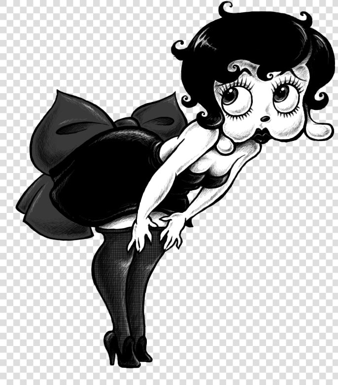 Transparent Caricature Png   Betty Boop 1930 Dizzy Dishes  Png DownloadTransparent PNG