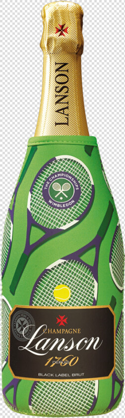 Black Label Brut Lanson Champagne Wimbledon  HD Png DownloadTransparent PNG