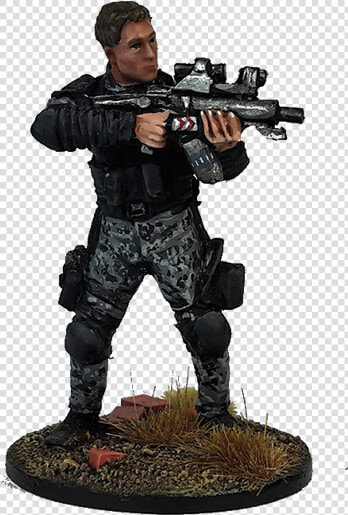 Kyle Reese For Terminator Genisys The Miniatures Game   Terminator Genisys Resistance Soldiers Set  HD Png DownloadTransparent PNG