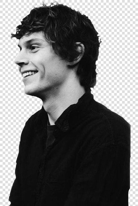  evanpeters  evan  blackandwhite  black  white  cute   Best Photos Of Evan Peters  HD Png DownloadTransparent PNG