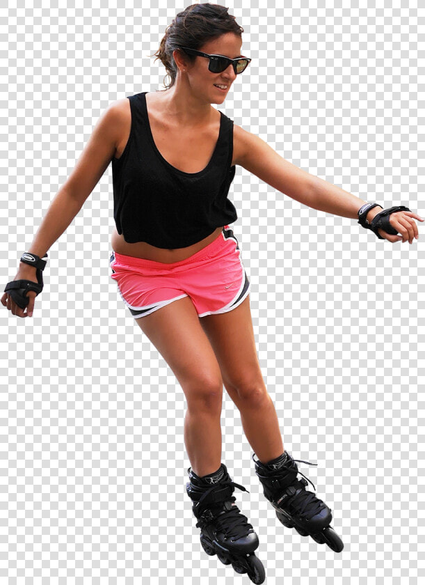 Artistic Roller Skating   People Roller Skating Png  Transparent PngTransparent PNG