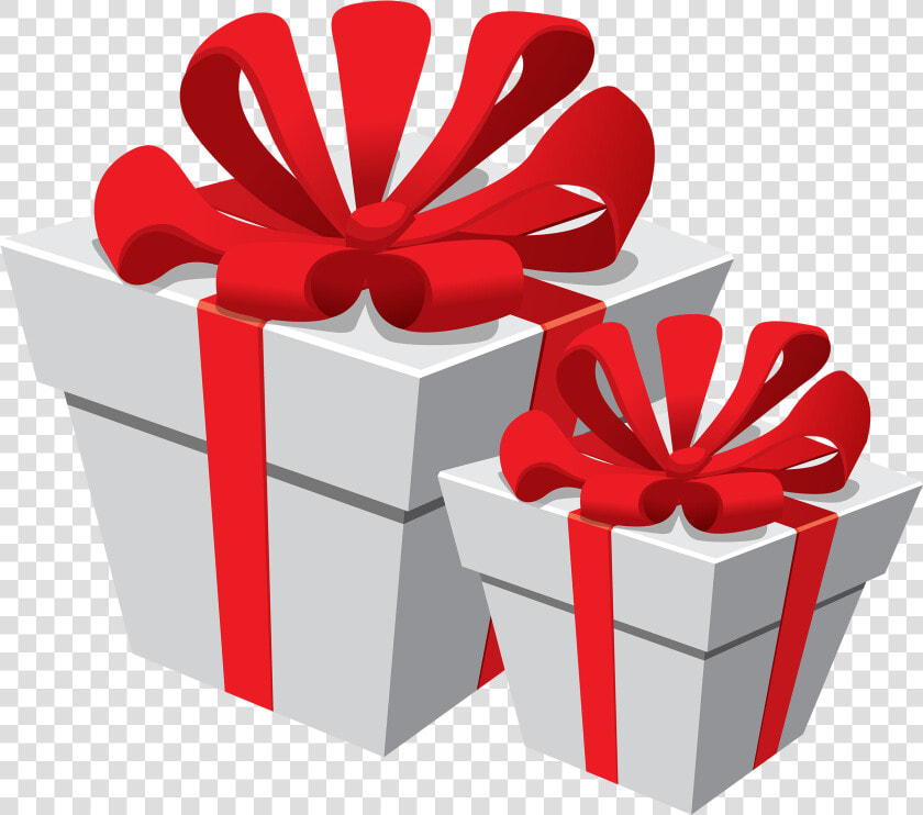 White Gift Boxes With Red Bow Png Clipart   Thanks For Gift Hubby  Transparent PngTransparent PNG