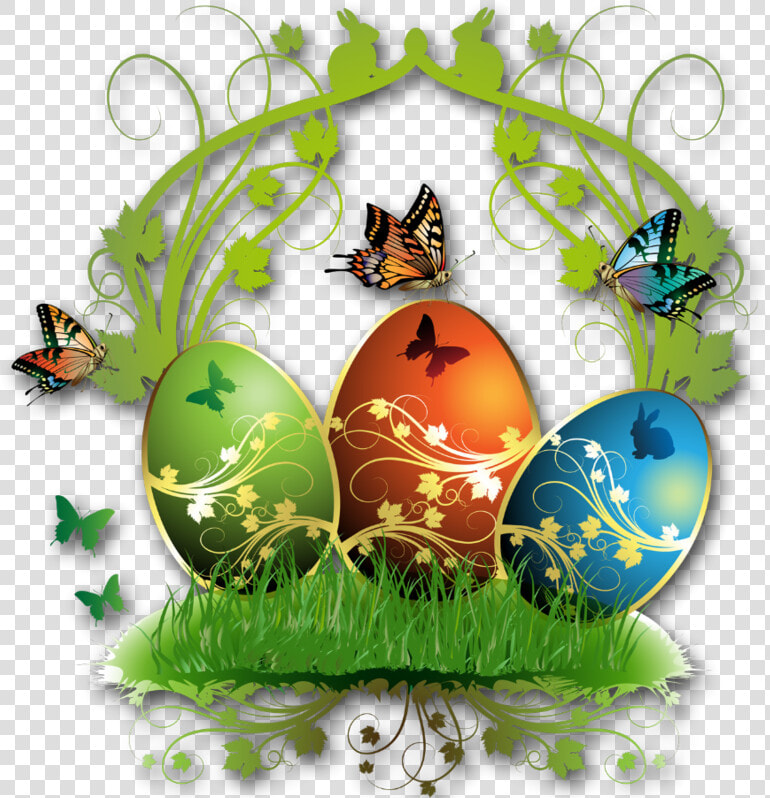 Easter Eggs Decoration Decorating Egg Nice Clipart   Transparent Decorated Easter Eggs  HD Png DownloadTransparent PNG