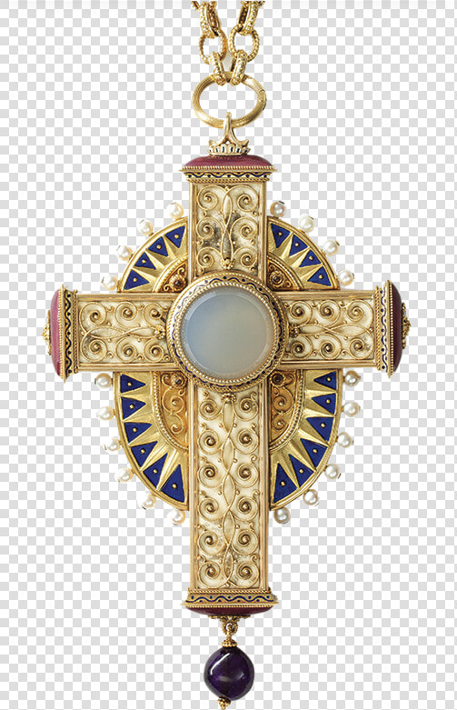 A Bishop Cross Designed By Hemmerle   Locket  HD Png DownloadTransparent PNG