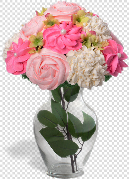 Real Bouquet Png   Cupcake Flower Bouquet In Verona Nj  Transparent PngTransparent PNG