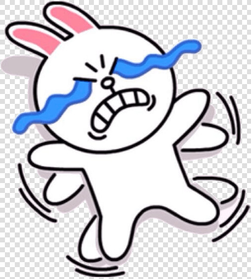 Line Stickers Png   Cony Line Friends Stickers  Transparent PngTransparent PNG