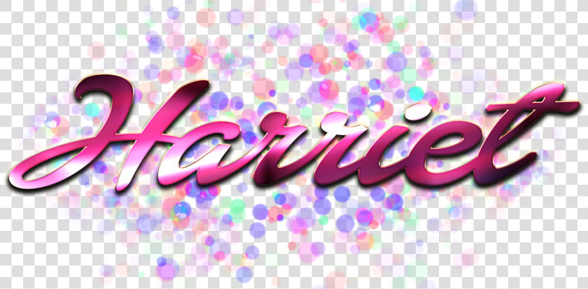 Harriet Happy Birthday Name Png   Circle  Transparent PngTransparent PNG