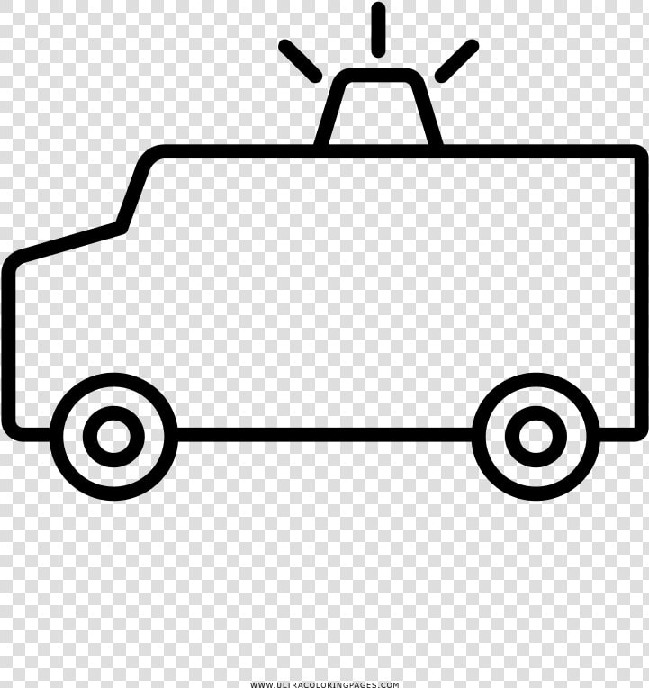 Ambulance Coloring Page   Toy Pickup Truck Coloring Page  HD Png DownloadTransparent PNG