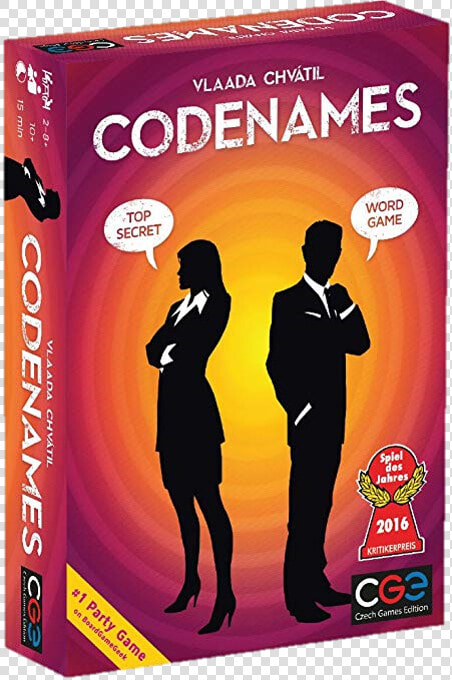 Board Game Box   Code Names Game Box  HD Png DownloadTransparent PNG