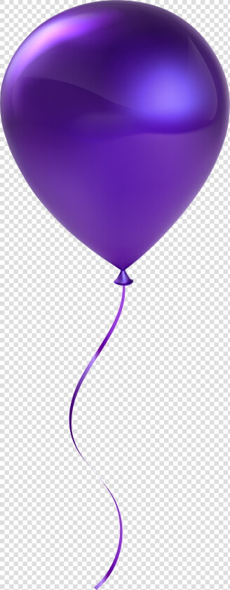 Single Purple Balloon Transparent Clip Artu200b Gallery   Single Transparent Background Balloon Clipart  HD Png DownloadTransparent PNG