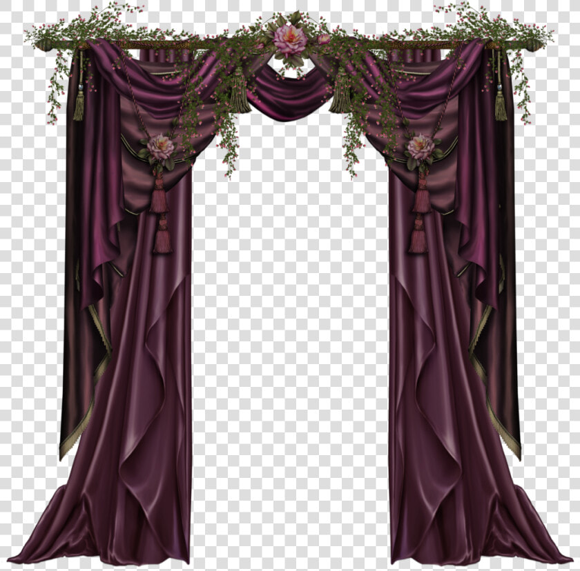 Transparent Red Curtain Png   Gothic Curtain Png  Png DownloadTransparent PNG