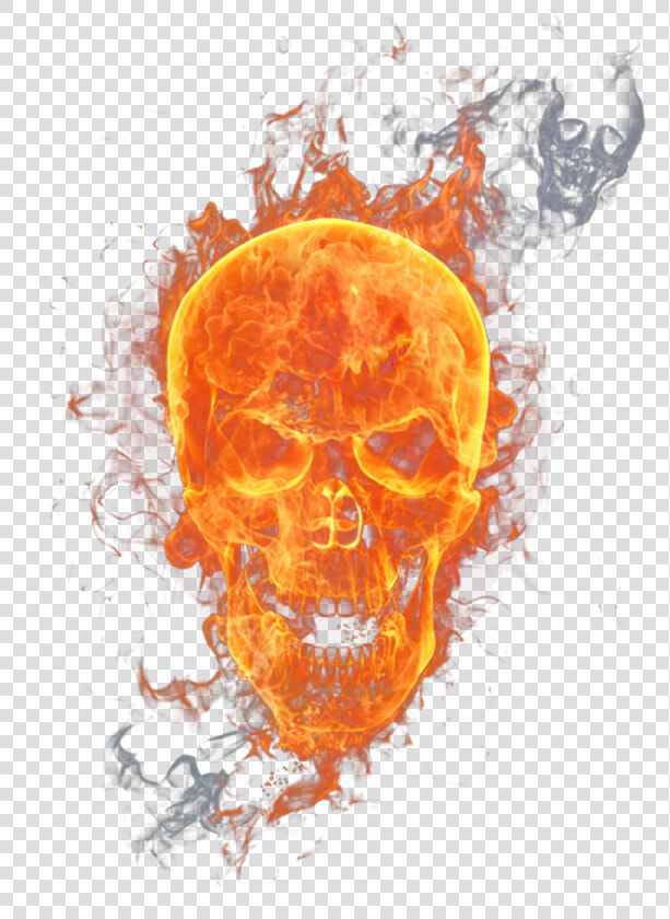 Skull Fire Png   Burning Fire Skull Png  Transparent PngTransparent PNG